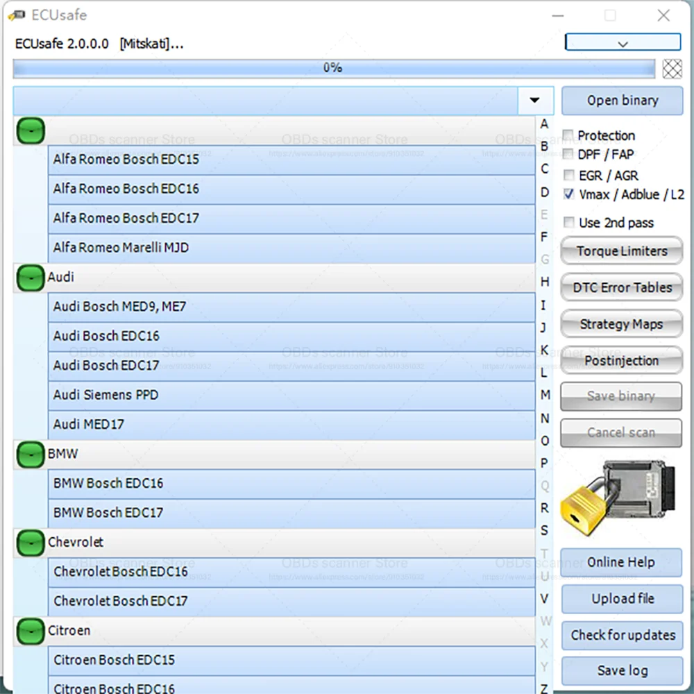 ECU-Safe 2.0 ECUSafe V2 ECU ECM 2.0 Diagnostic Tool CD DVD Software For Car and Trucks write new program into ECU work with KESS