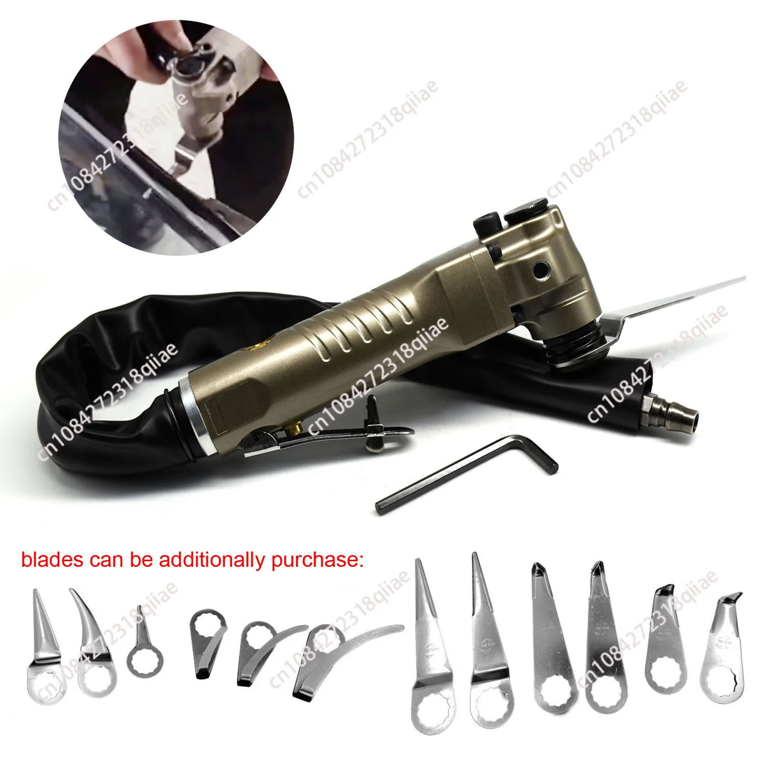 Windshield Cutter Tool, Glass Removal Left and Right Swing Seal Cutter, Car Repair Tool
