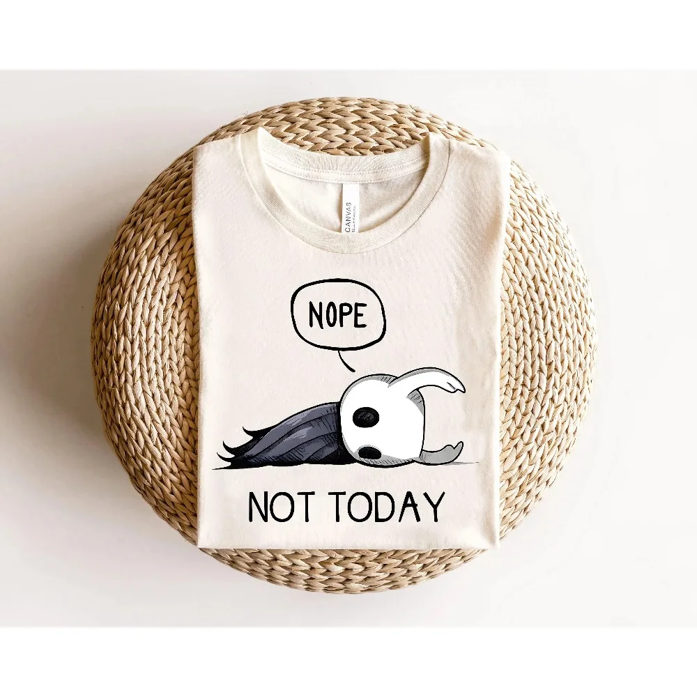 Hollow Knight T-shirt, Game Player T-shirt, Summer New Retro Unisex Cotton Casual Fashion T-shirt