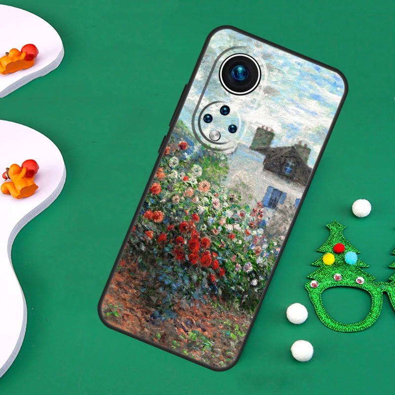 حافظة رسم فنية من كلود مونيه لهاتف Honor Magic 7 Pro 6 5 50 70 90 200 Lite X9b X9a X8a X8b X7a X6a X8 X9 X9c #2