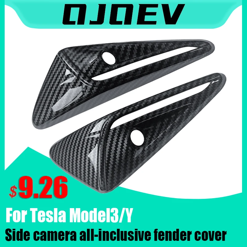 

For Tesla Model3/Y side camera cover new version 3 fender cover exterior modification accessories