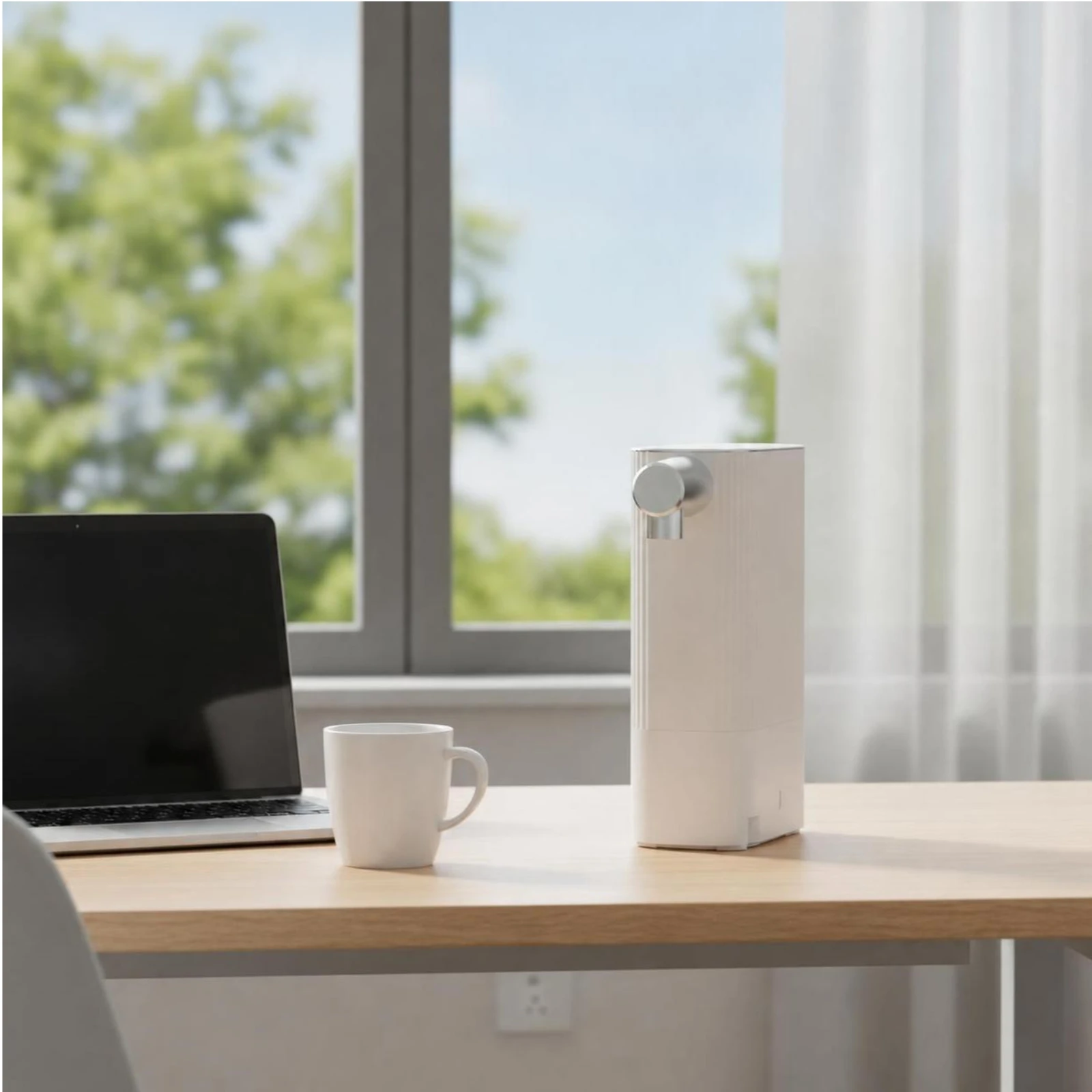 Instant Hot Water Dispenser Portable Countertop Hot Water Dispenser Appliance Smart Display Touchscreen for Students, Office