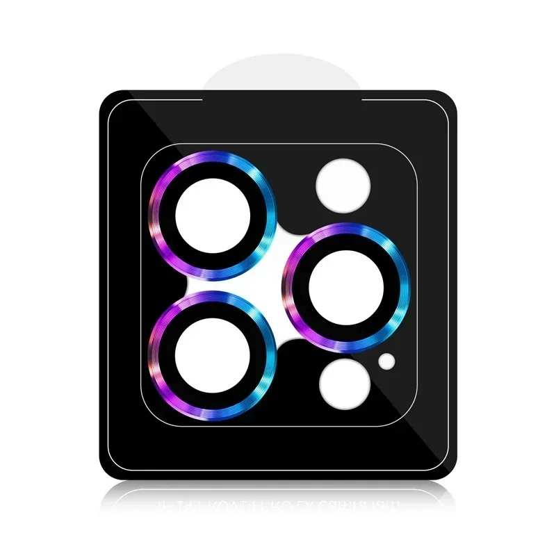 

2-3Pcs Camera Lens Protector For IPhone 16 15 14 Pro Max Plus 12 13 Full Cover Lens Ring Protective Glass Cap Easy Installation