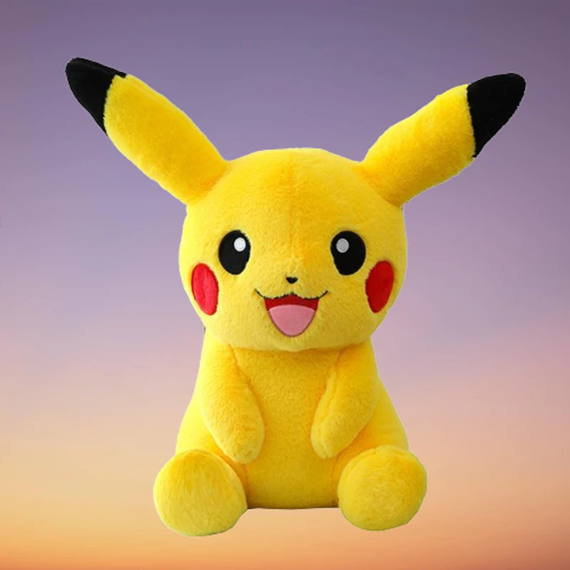 30-75cm Big Size Pokemon Kawaii Pikachu Plush Toy Stuffed Anime Doll Giant Throw Pillow Christmas Halloween Gift Girl Room Decor