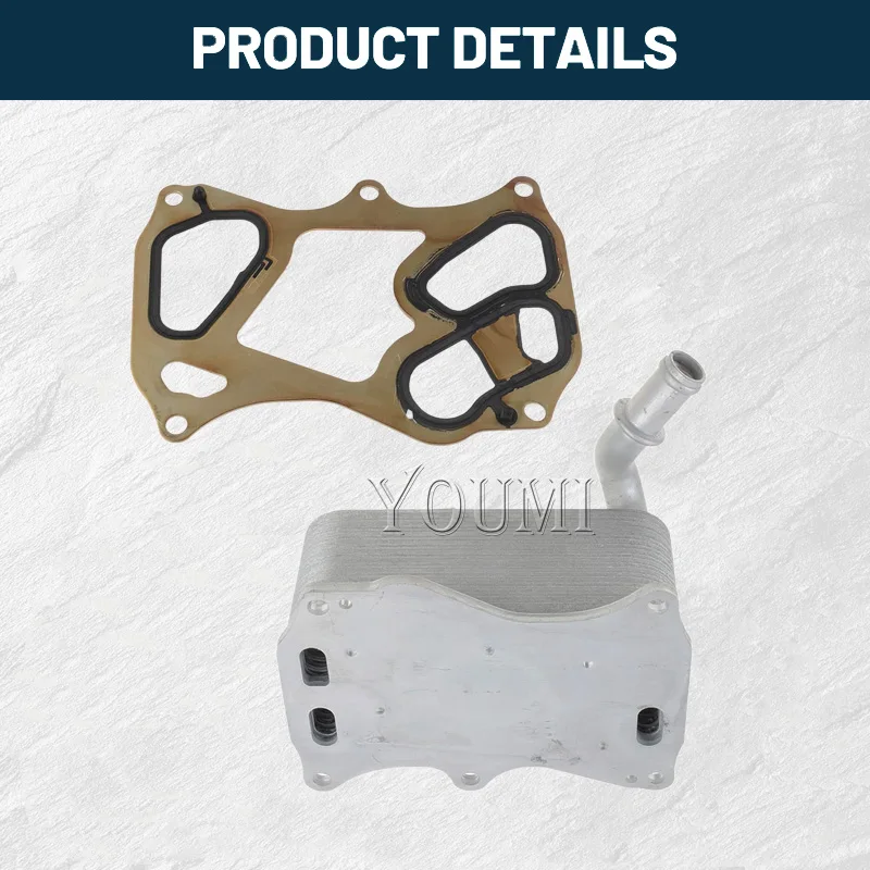 M276 Engine Oil Cooler For Mercedes Benz C/E/M/R/S/CLS/GLC/GLE/GLS/GL/SLK/SL-Class W166 W221 R172 C218 C207 W205 R231 2761880001