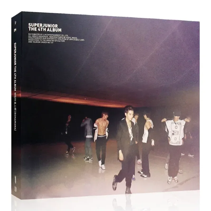 CD authentique du 4ème album Beauty de Super Junior + paroles et photos + petite carte
