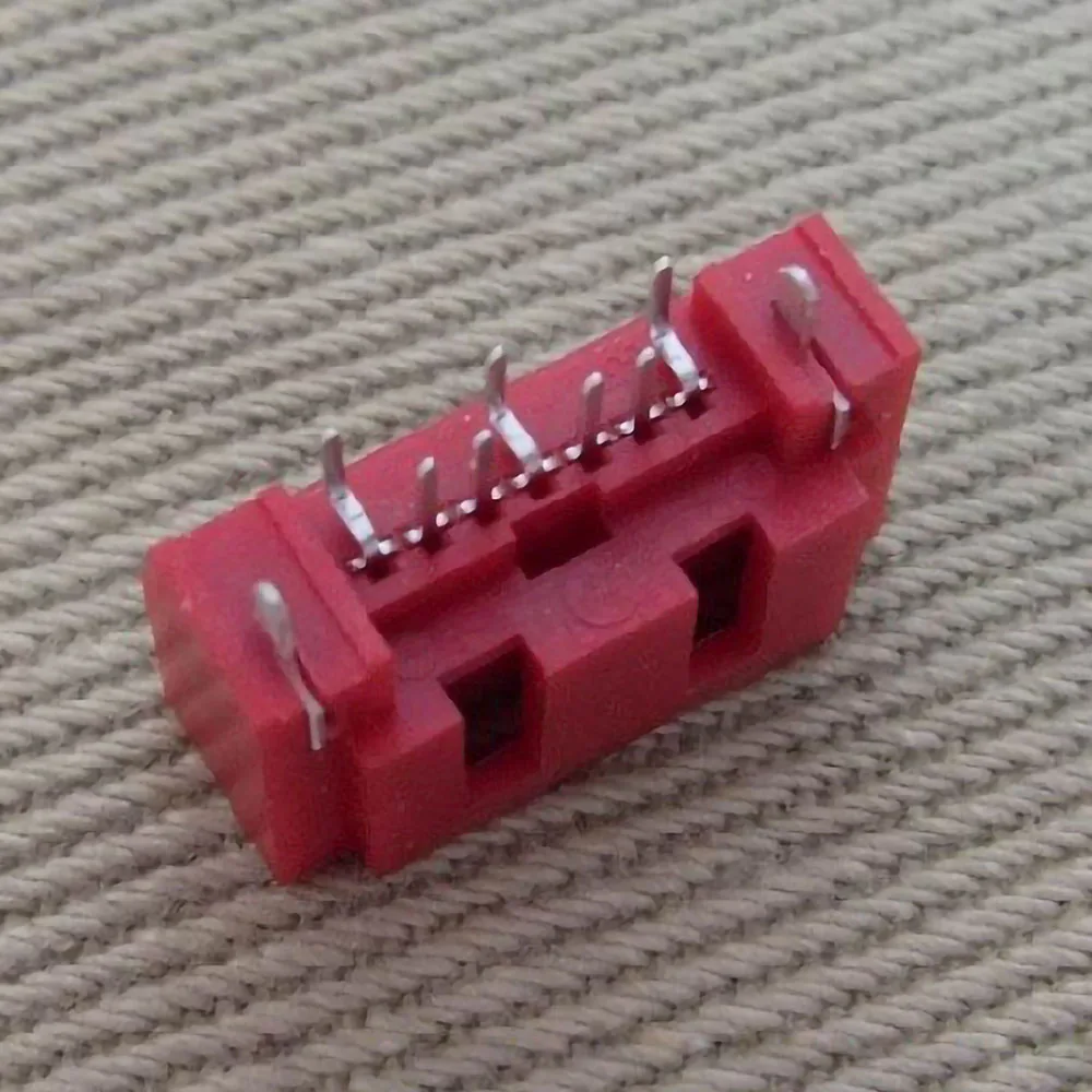 2PCS SATA 7Pin Femmina Tipo A A Ago SATA 7P Doppia Fila 180 Gradi Porta del Connettore Disco Rigido Presa di Interfaccia SATA PCB FAI DA TE