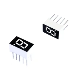 10pcs 3011bh 3011bb 3011bg 3011bw 0,3 inch gemeinsame Anode einstellige 7-Segment-LED-Anzeigeröhre 10pin rot blau grün weiß