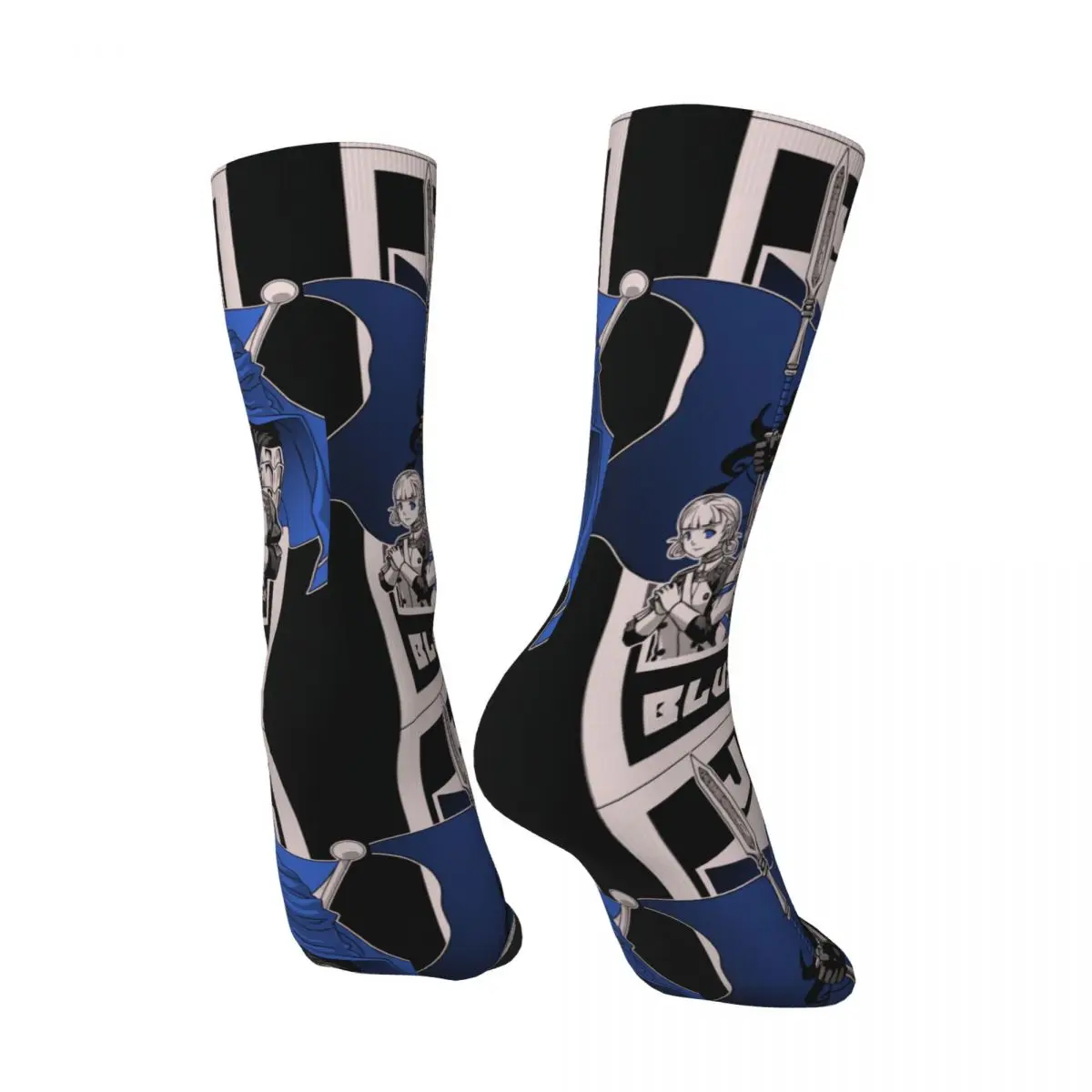 Hip Hop Vintage Join Blue Lions Crazy Men's compression Socks Unisex Fire Emblem Game Harajuku Seamless Novelty Happy Crew Sock