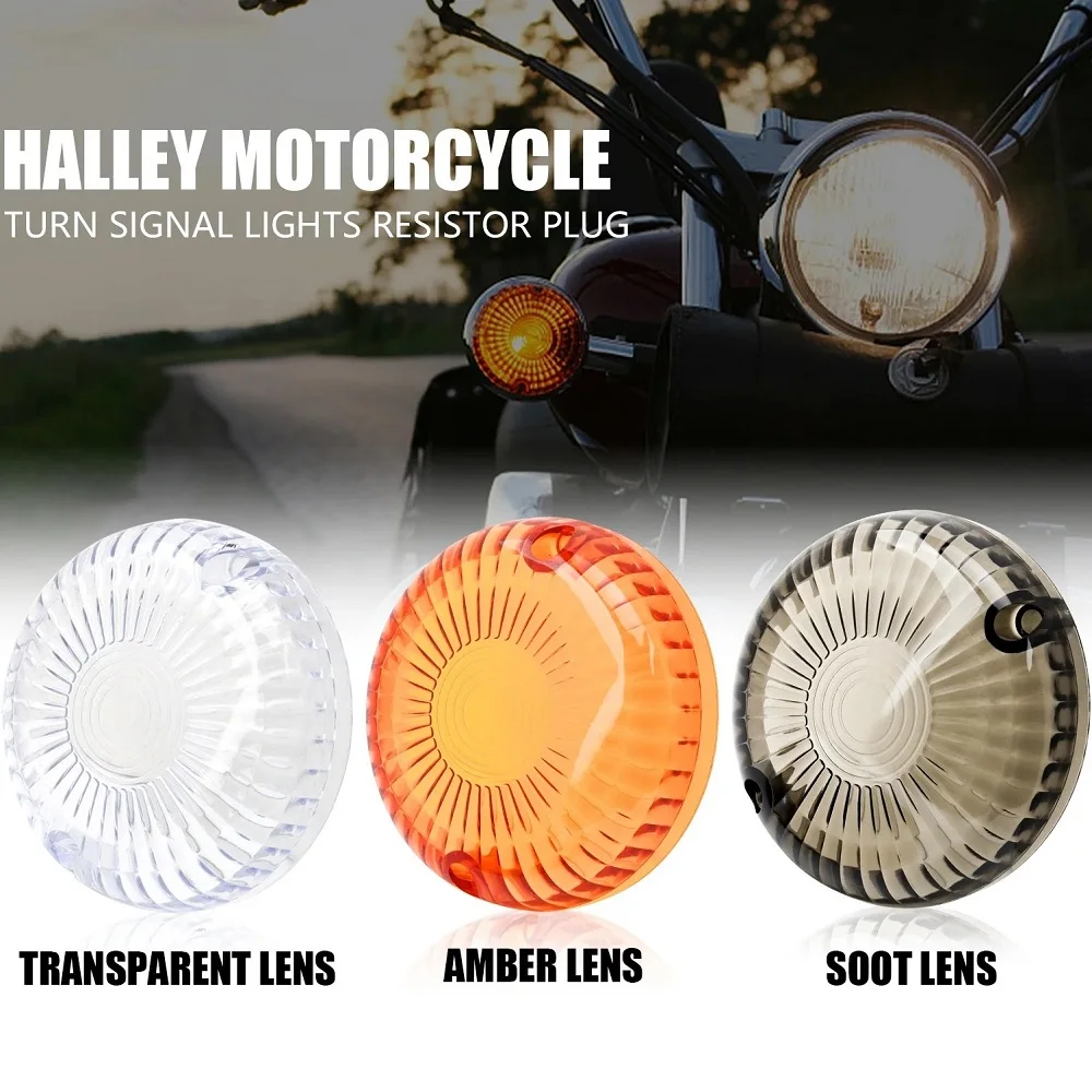 Motocicleta frente traseira turn signal light lente indicador blinker capa da lâmpada para yamaha v-star personalizado clássico real road star v-max