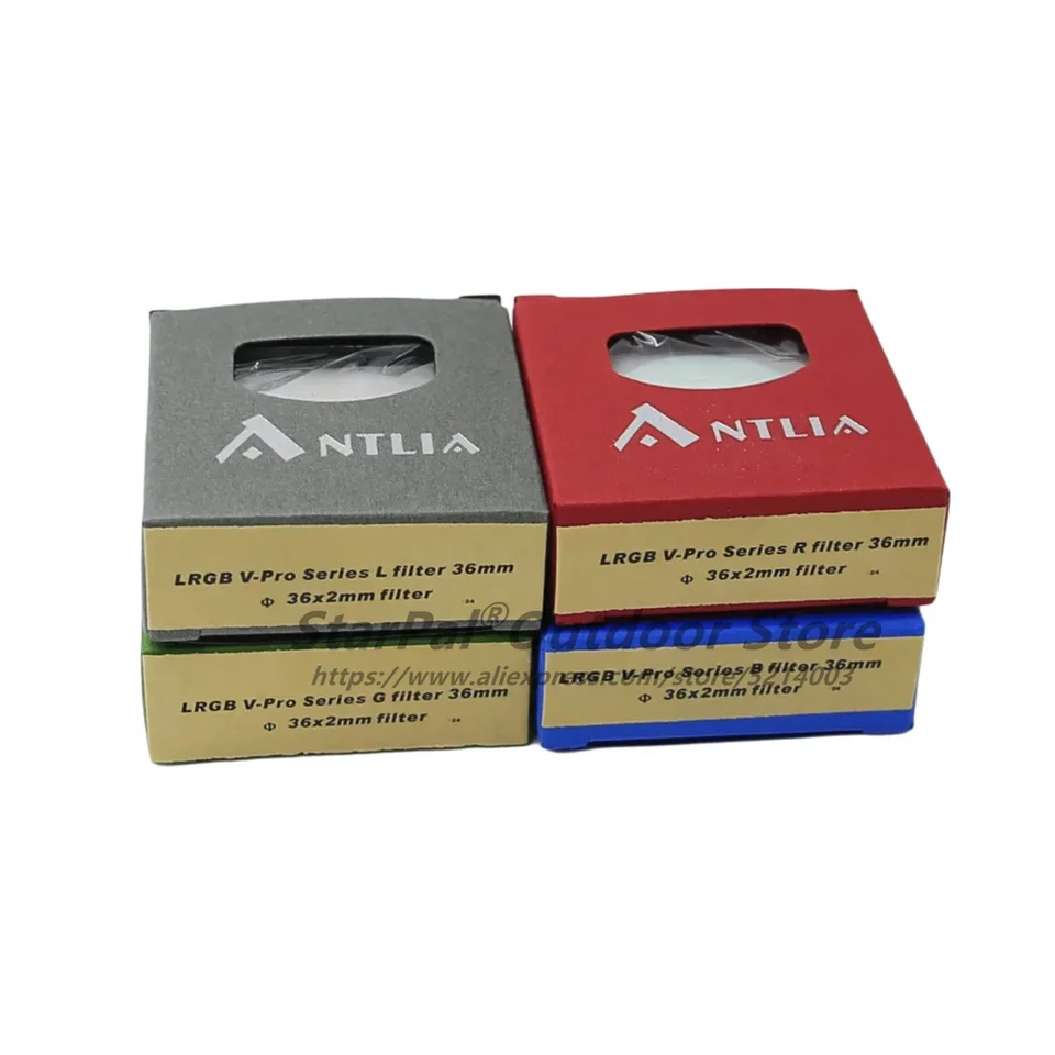 Antlia 36mm LRGB V-series Astronomy Imaging Filter Set- Unmounted
