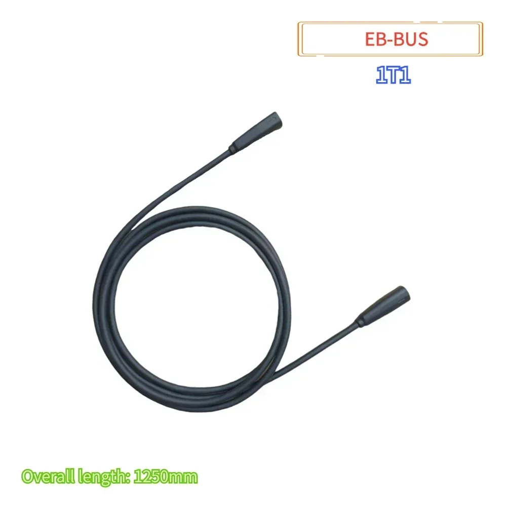 Convenient 1T1 and 1T2 Connector Ebike Motor Display Extended Cable for Bafang M410 M500 M510 M600 M800 M820 M560