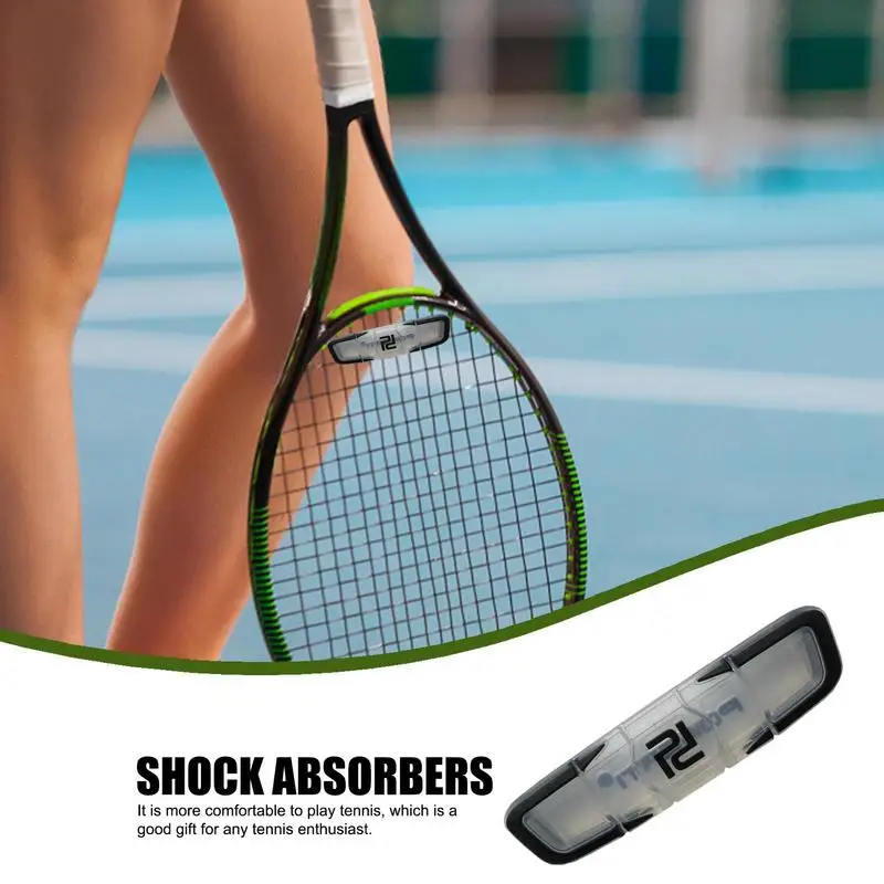 Tennis Racket Shock Absorbers Tennis Dampener With Custom Feel Long Tennis Racket Vibration Dampeners Shockproof Damper