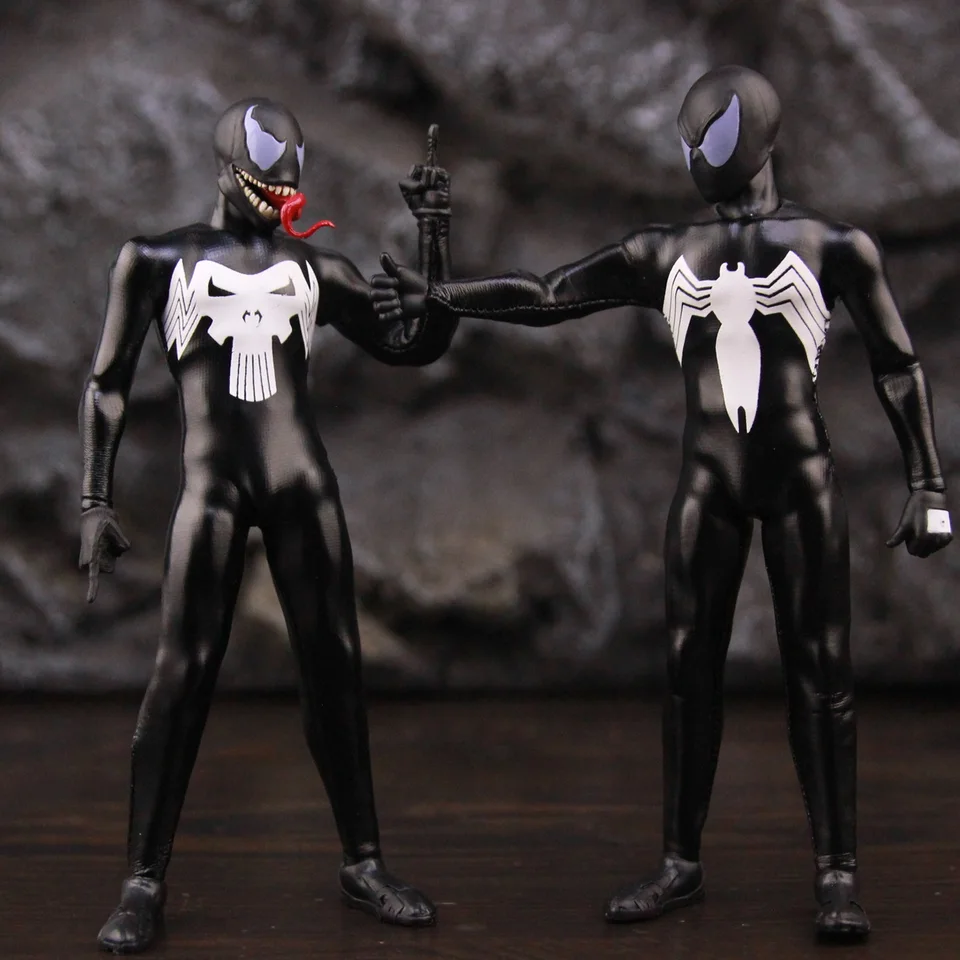 マーベルスパイダーマンレザーレットトイ、ヴェノムパニッシャー
