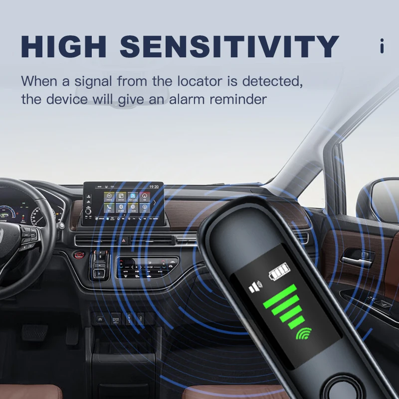 T66 GPS Tracker Detector Multifunctional InfraredAnti-Positioning Anti-Eavesdropping TrackingScanning Camera Detector for Car