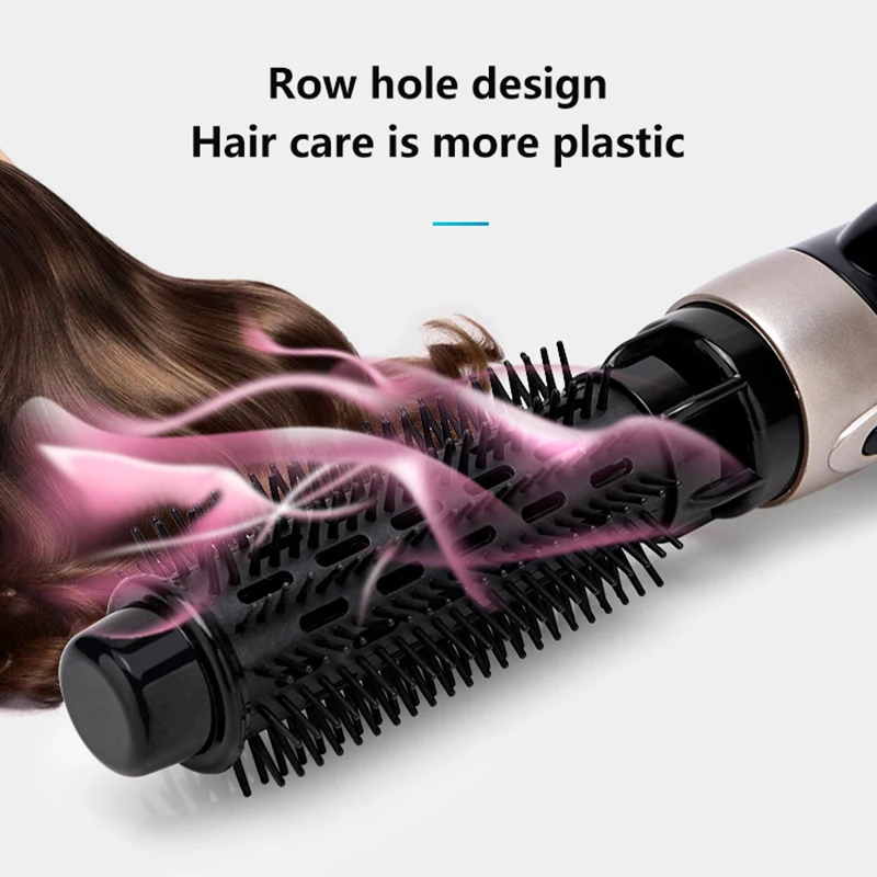 Youpin Pritech 4 In 1 Hair Dryer Brush Professional Dryer Straightening Brush Electric Hair Styling Tool Automatic Hair Curler