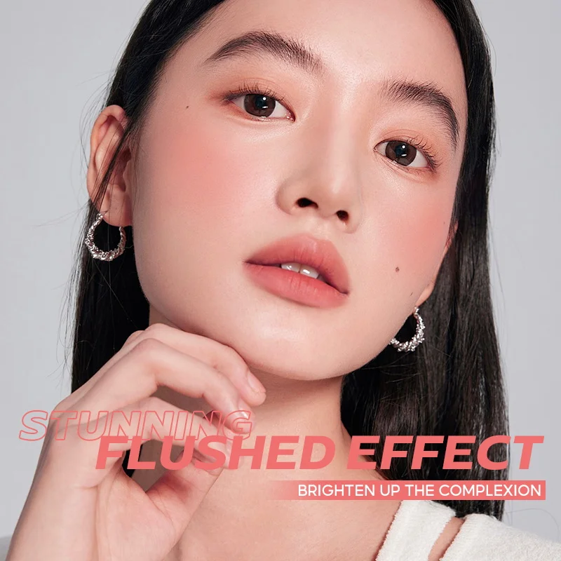 Imagic Nieuwe Vloeibare Blush Kan Worden Gebruikt Als Oogschaduw Blush Make-Up Party Dagelijks Gebruik Alle Huidtypes Waterdichte Blush Cosmetica 6.5 Ml