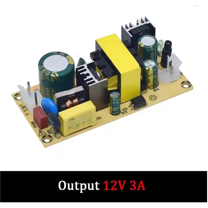 A99E-Industrial Control For Replace Repair 220V To 12V AC-DC 12V 3A 36W Switching Power Supply Module Bare Circuit Board