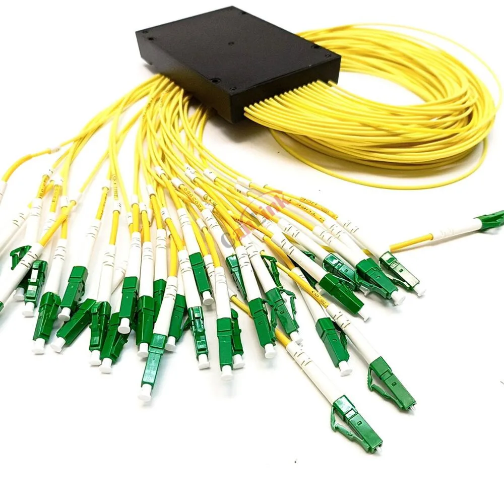 1X4 SC /APC الألياف البصرية FTTH الفاصل FBT مقرنة بصرية 1:4 SC APC المفردة بسيطة PLC الخائن البصري