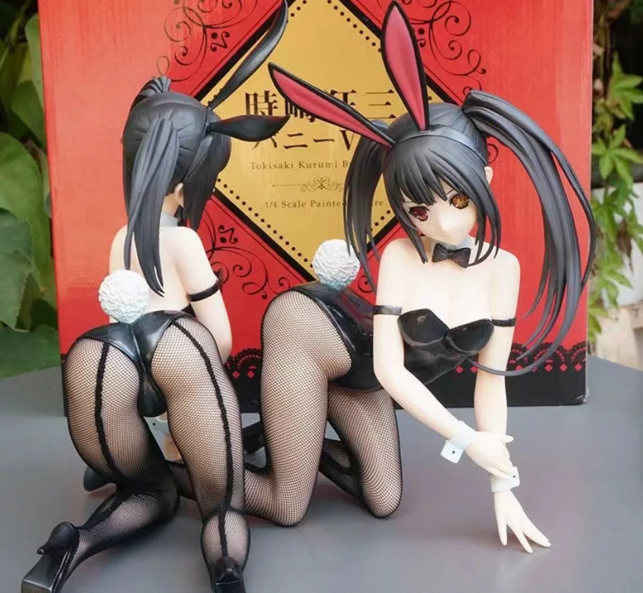 

Фигурка B-STYLE Date A Live III Куроми Токисаки в образе девушки-кролика, аниме-фигурка KonoSuba Darkness/Aqua, сексуальная модель для взрослых, игрушка-кукла