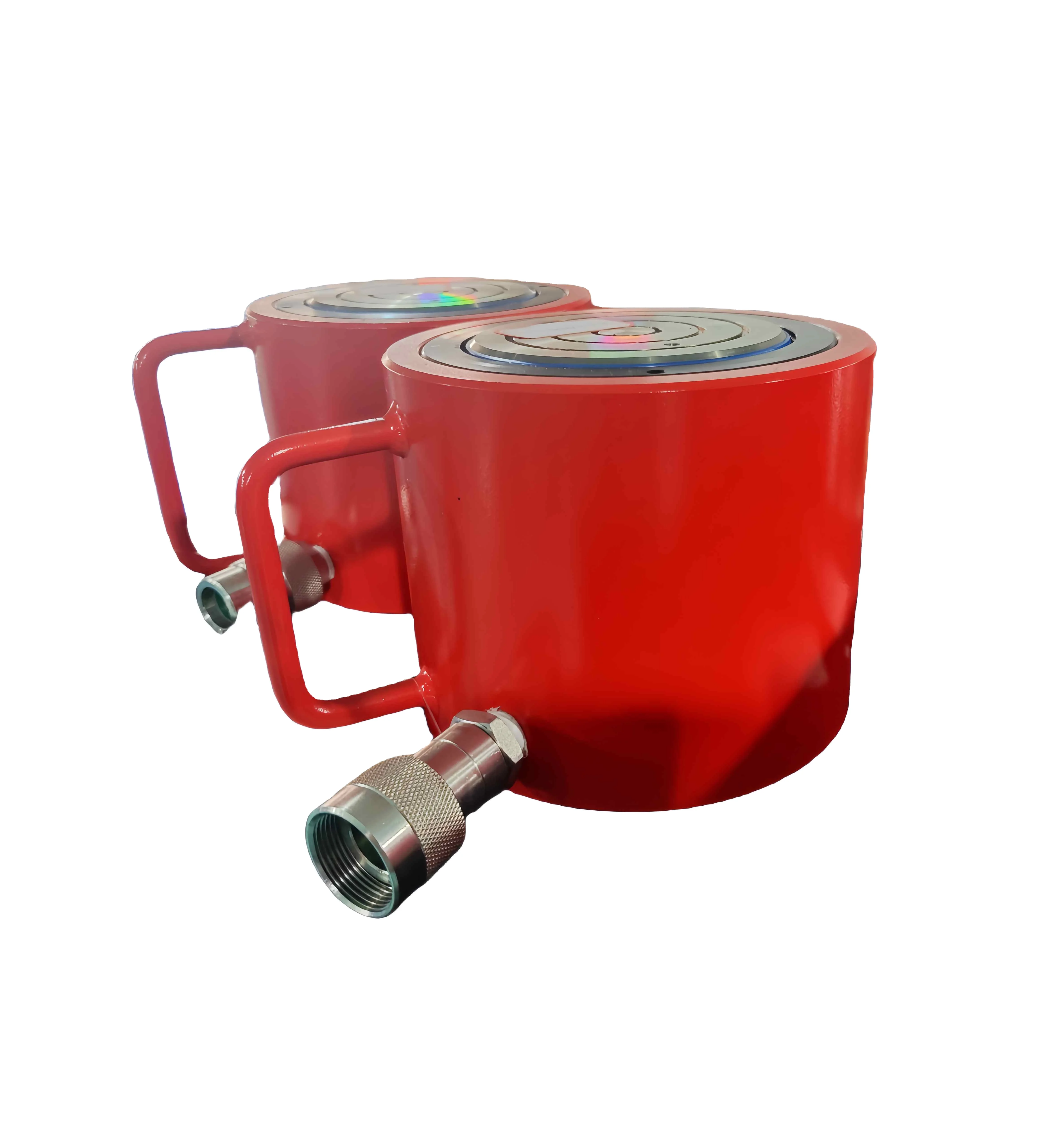 MOEDINGEN Accept Custom  Low Height Flat Cylinders Hydraulic  Single-Acting for Narrow Spaces and Other Hydraulic Tools