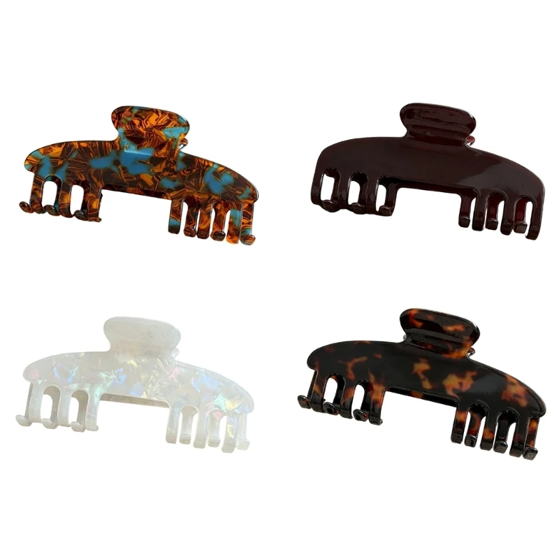 Nacreous Hair Clip Extended Hold Flexible Styling for Baseball Cap Clip
