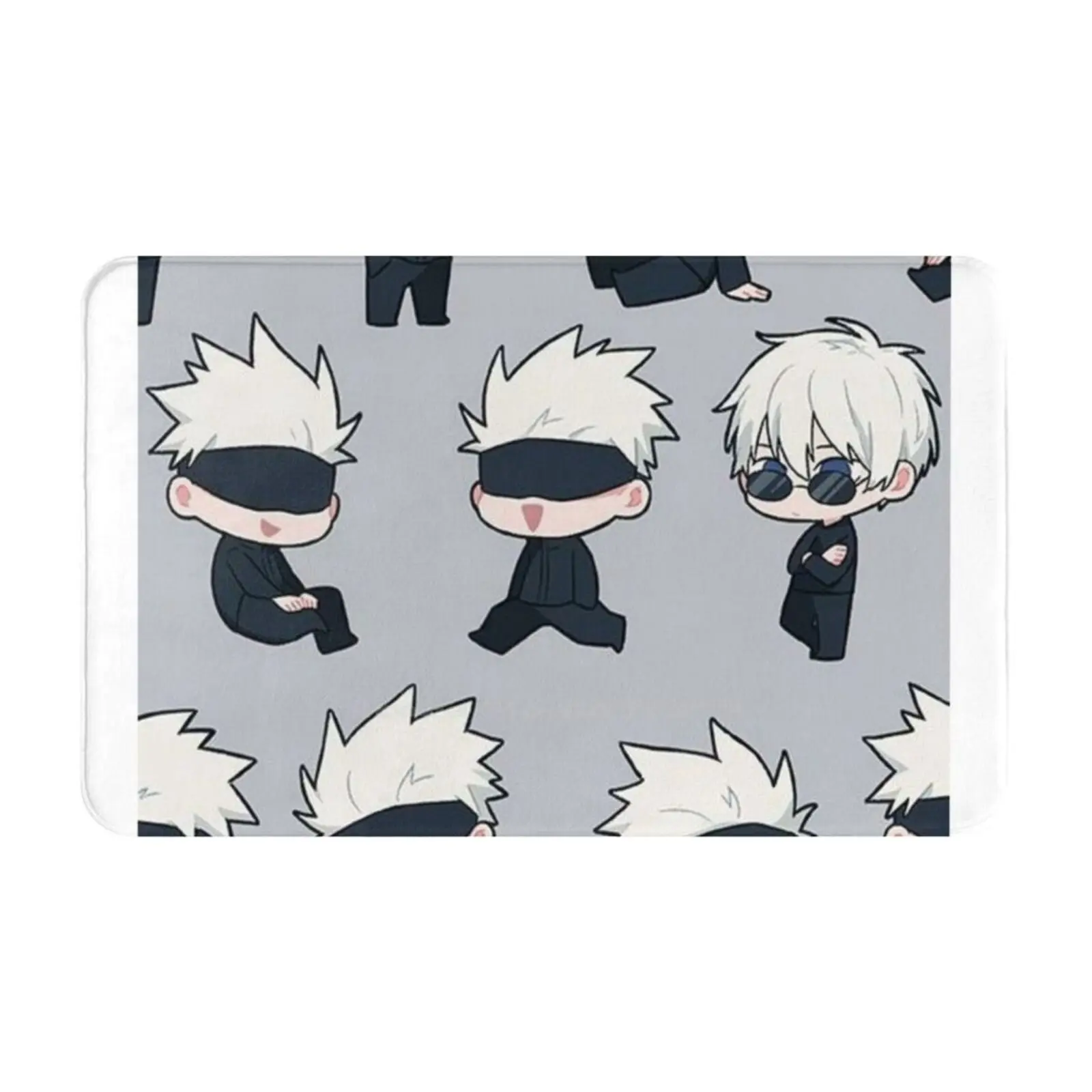 Gojo Satoru ( Jujutsu Kaisen ) Essential Items Soft House Family Anti-Slip Mat Rug Carpet Jujutsu Kaisen Anime Gojo Satoru