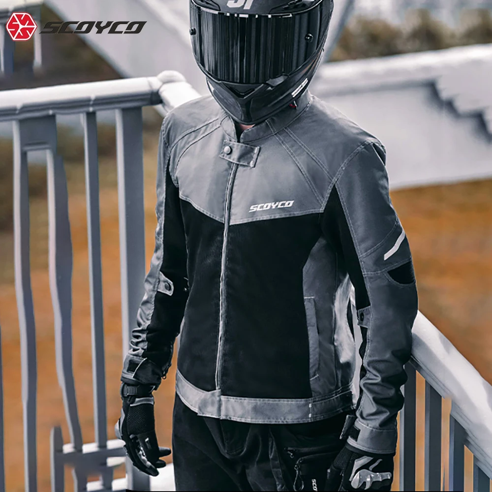 Wear-resisting Breathable Motocross Riding Clothes CE Certified Protective Equipment New Waterproof Motorcycle Jackets