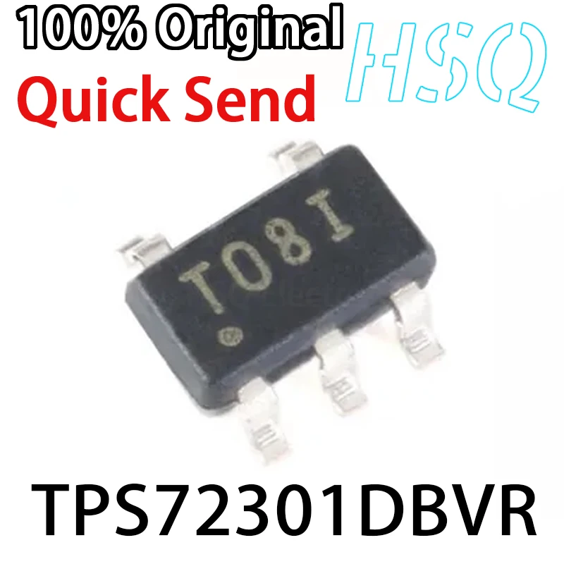 

10PCS TPS72301DBVR TPS72301DBVT Printing: T08I SOT23-5 Pin Brand New Voltage Regulator Chip