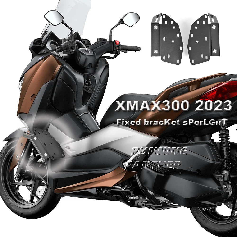 

Для Yamaha X-max Xmax 300 X-max300 Xmax300 2023 аксессуары для мотоциклов прожектор спортивные Противотуманные фары фиксированный кронштейн держатель