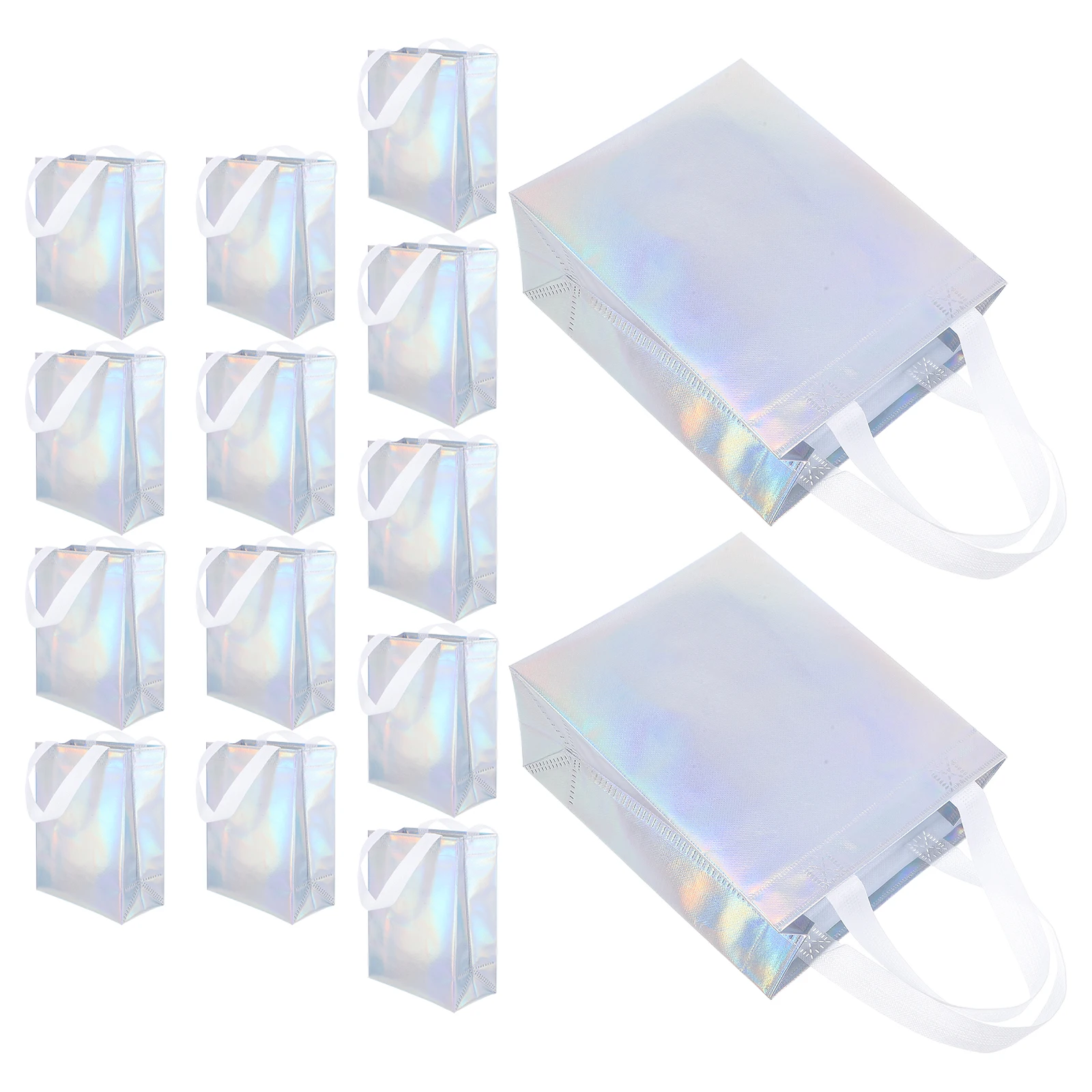 

15 Pcs Non-woven Gift Bag Festival Goodies Bags Packing Fabric Christmas Wrapping