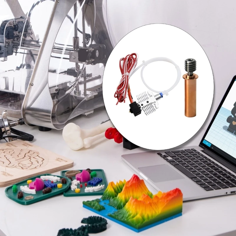 

Для Ender3 V2Neo Hotend комплект экструдера Hot End сопло 0,4 мм + 1 шт. биметаллический терморазрыв с ПТФЭ
