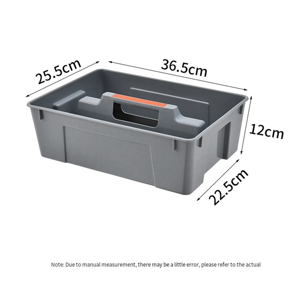 Separate Storage Box Portable Multifunctional Portable Cleaning Toolbox Plastic Finishing Tool for Dining Room Kitchen