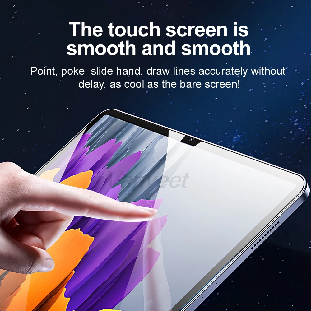 زجاج مقسى سهل التركيب لهاتف Xiaomi Pad 6 Pro 5 Redmi Pad SE Samsung Tab S7 S9 S6 Lite واقي شاشة iPad Air 11 #5