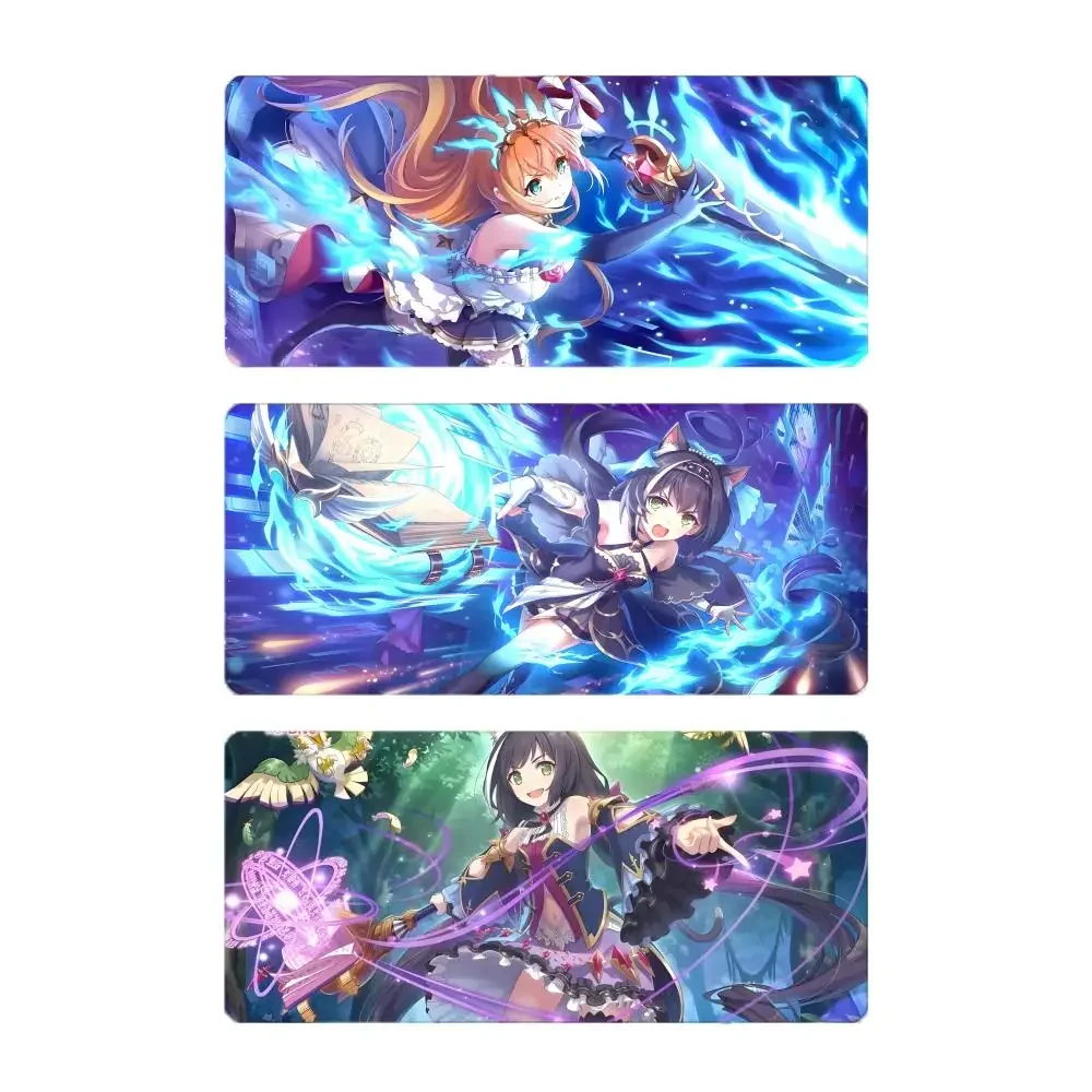 Re Dive anime game waifu P-Princess Connect! Re:Dive Mouse Pad Mousepad Large Gaming LockEdge Thickened PC Table Desk Mat