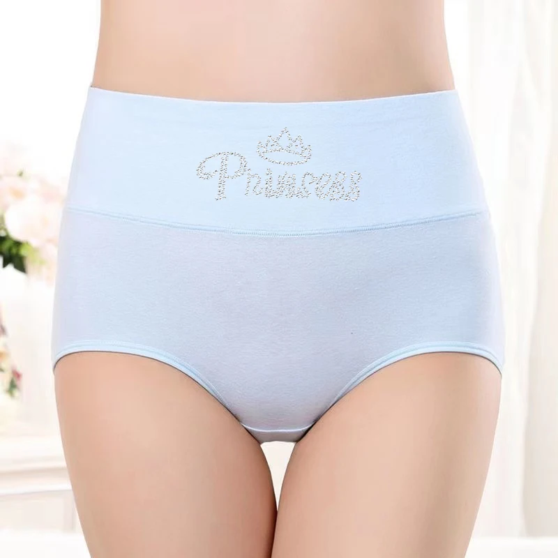 4Pcs/Set Fashion Hot Girl Underwear Women\'s Panties Fitness Sports Cotton Panties Woman Sexy Lingerie Briefs Cozy High Waist