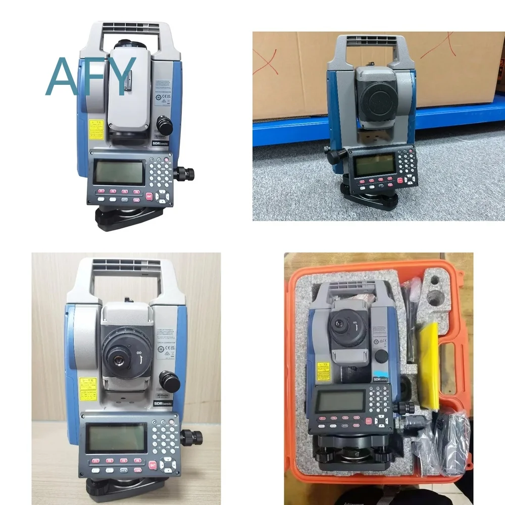 Total Station Survey Instrument for IM52 Prism Pole with Dual LCD Display High Precision Measuring Tool for Land Surveying