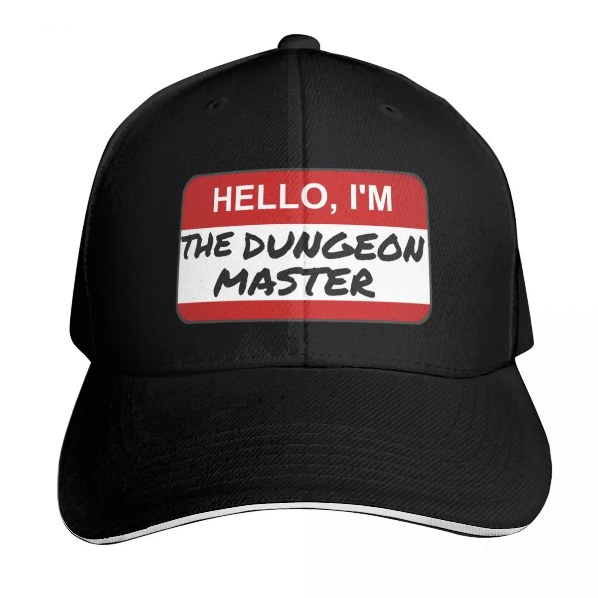 HELLO, I'M: THE DUNGEON MASTER Baseball Cap Low Profile Unstructured Unisex for Men Women Outdoor Golf Running Hiking