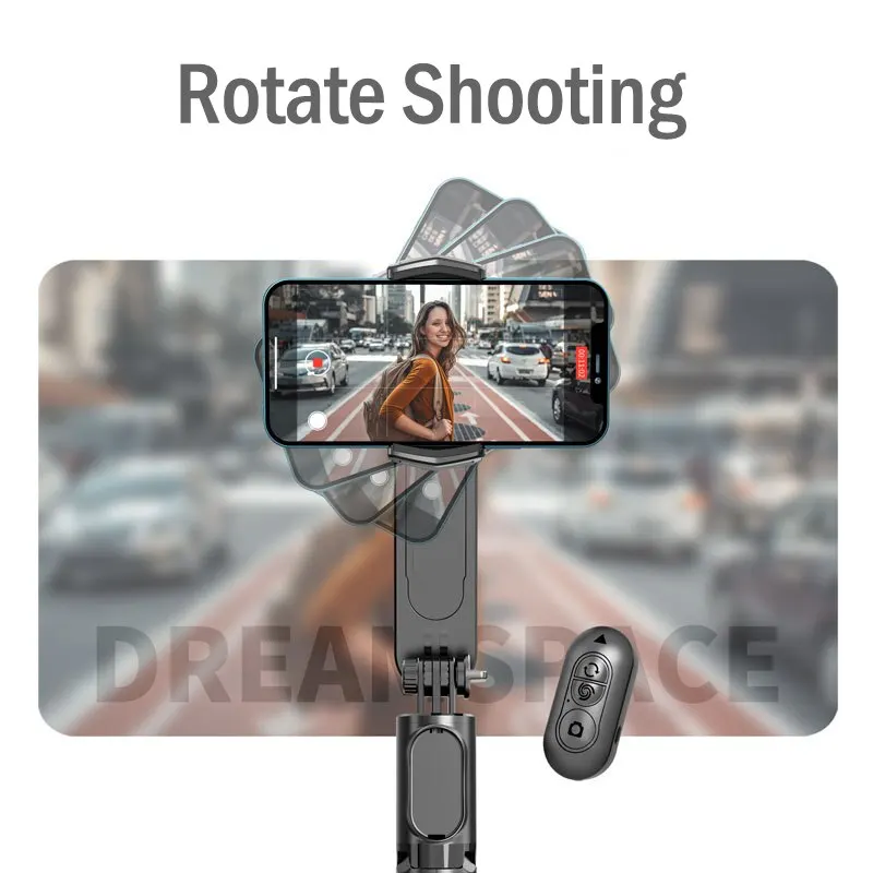 Gimbal Stabilisateur Estabilizador Selfie Stick Fill Light Smartphone Baseus Handheld Action Kameralar Bluetooth Tripod Gymbal