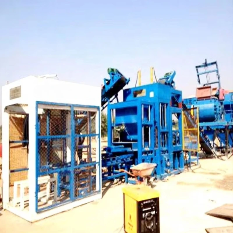Industrial Block Making Machinery Automatic Concrete Brick Press for Production Line Factory Setup Customized