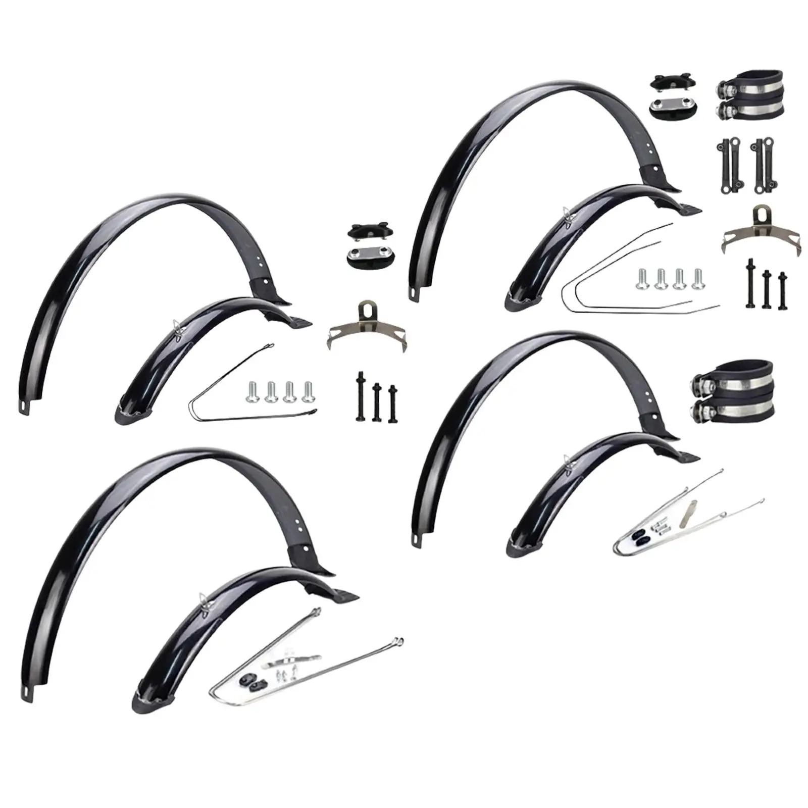 Mountain Bike Mudguards Cycling Set for 24 inch Tires Cycling Accessories