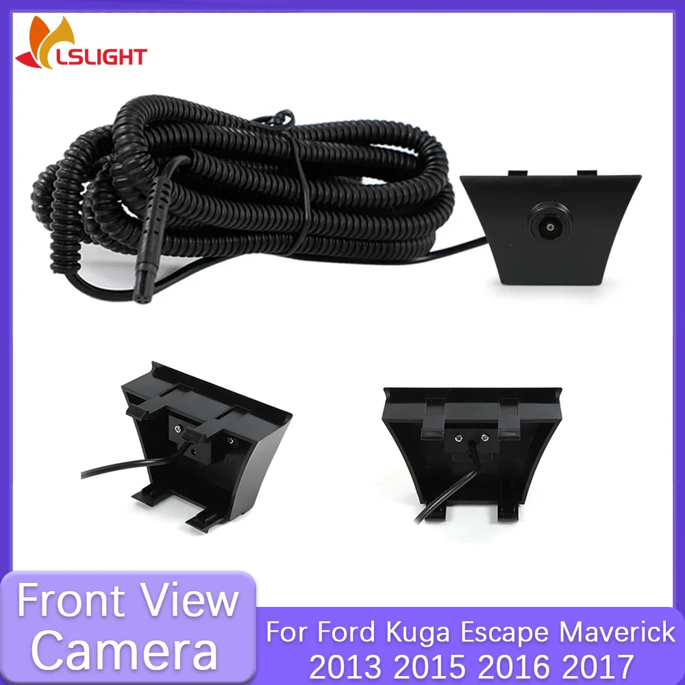 

Автомобильная камера переднего вида для Ford Kuga Escape Maverick 2013 2015 2016 2017 AHD 720P 1080P 150 ° Водонепроницаемая линза ночного видения «рыбий глаз»