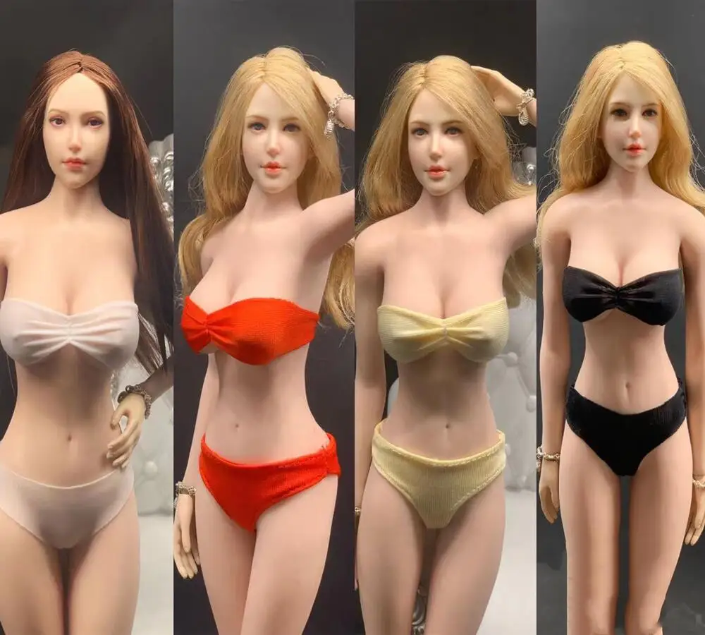 

1/6 CJG-037 Female Soldier Doll Wrapped Plastic Body Model Accessories 12-Inch Bra Underwear Bikini Sexy