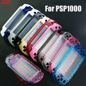غطاء هيكل غلاف JCD الأمامي ل PSP1000 ، وحدة تحكم ألعاب PSP 1000 ، زر البدء ، مجموعة مفاتيح الاستبدال ، 1 مجموعة أعلى 10 مبيعات PS1 الإسكان - No4