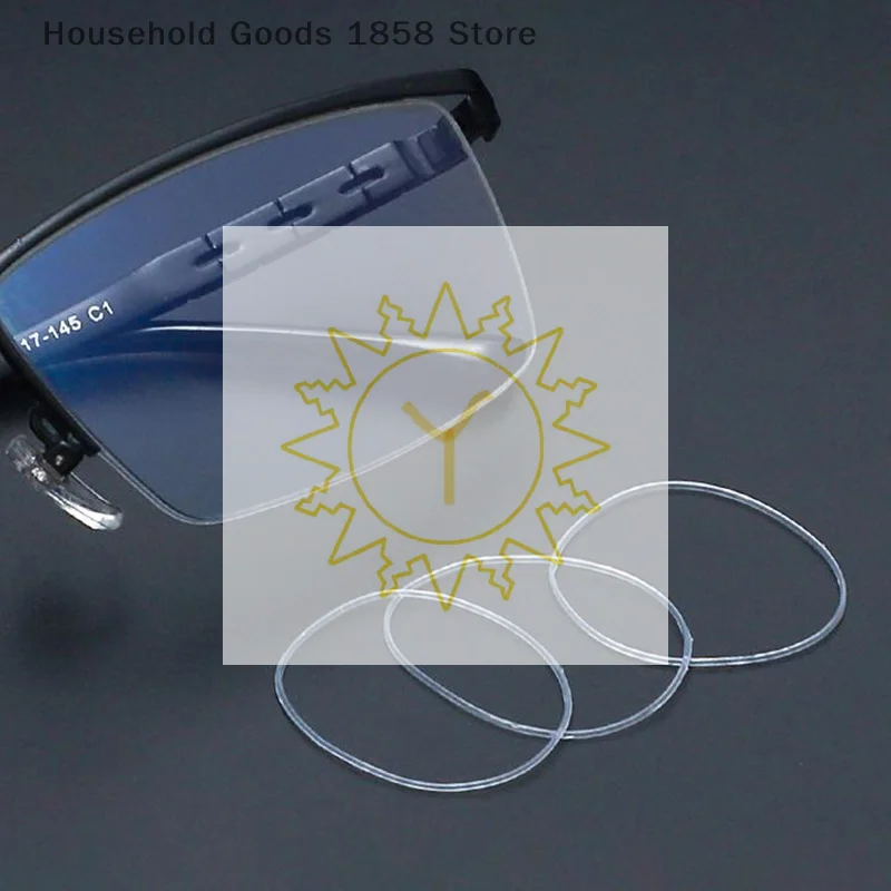 Silicone Gasket Explosion-Proof Gasket For Eyeglass Lenses Spectacle Fitting Tools Prevent Glasses From Cracking