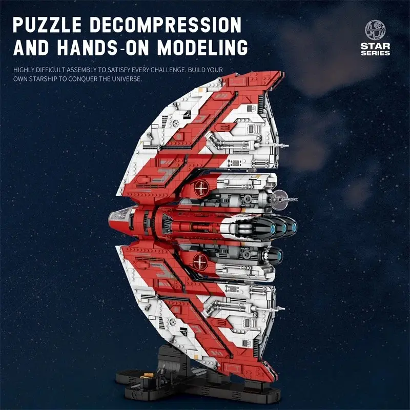 

5749 шт. фильм Moc RB99006 T6 Shuttle космический корабль модель звездного корабля, строительные блоки, кирпичные головоломки, идеи, коллекция, подарок на день рождения для детей