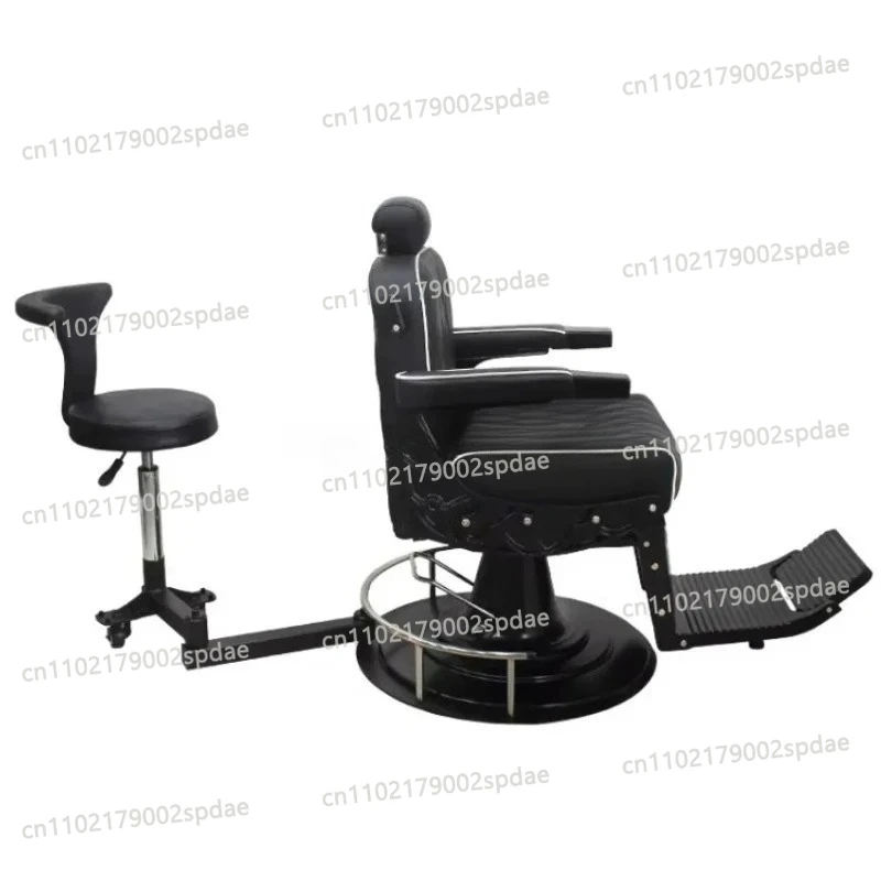 For Adjustable barber stool rotating barber chair with wheels salon technician chair beauty salon swivel chair