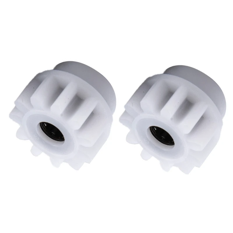 Équipement remplacement d'engrenage rotatif, 2 pièces, accessoire d'engrenage en plastique