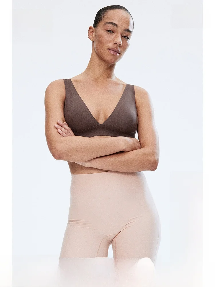 

Леггинсы для велоспорта H&M женские летние с высокой талией, моделирующие фигуру, с эффектом подтяжки ягодиц, из нейлона и спандекса, артикул 1260469