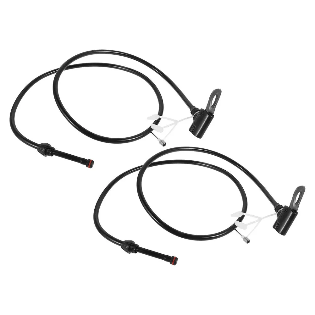 

2Pcs Bicycle Pump Hose Air Pump Adapter Dual Head for Bike Tire Inflation Presta Valve Compatible Portable Replacement